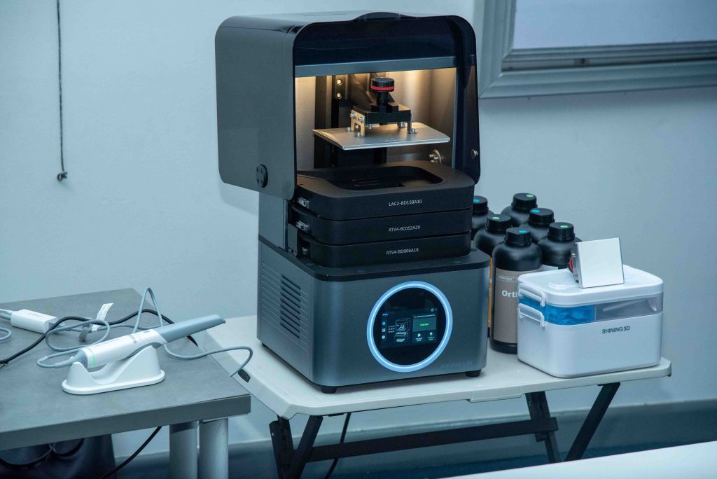 Impresora 3D y escáner intraoral