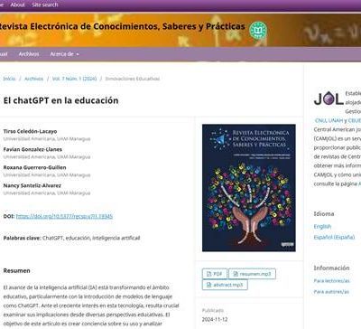chatGPT en la educación