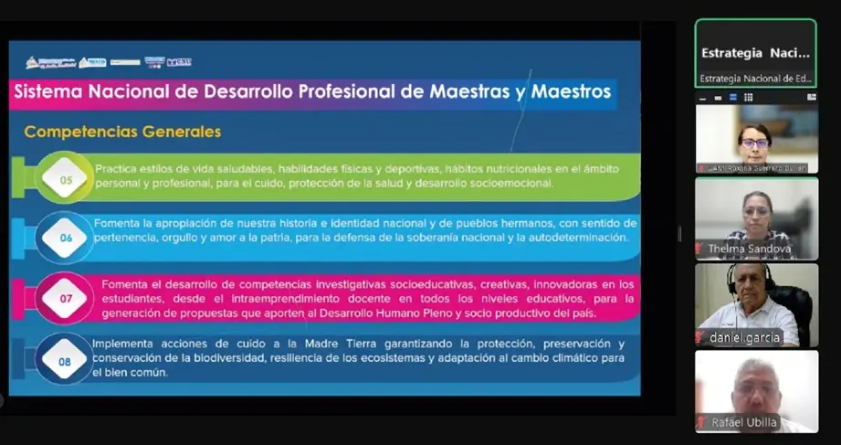 Presentación del Sistema Nacional