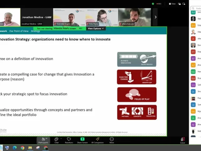 Certified Chief Innovation Officer Training