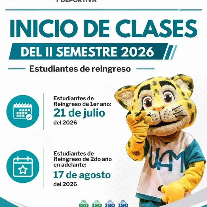 Inicio de Clases del II Semestre 2026